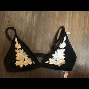 Large Victoria secret pink unlined floral bra